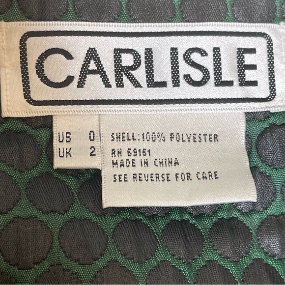 CARLISLE Green and black blazer - Picture 13 of 15